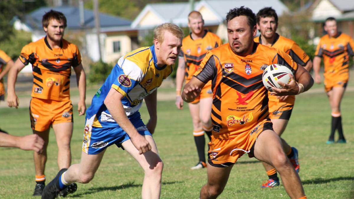 DOMINANT: Uralla took the points against the Bullets in Bingara in round two. Photo: Uralla Tigers. 