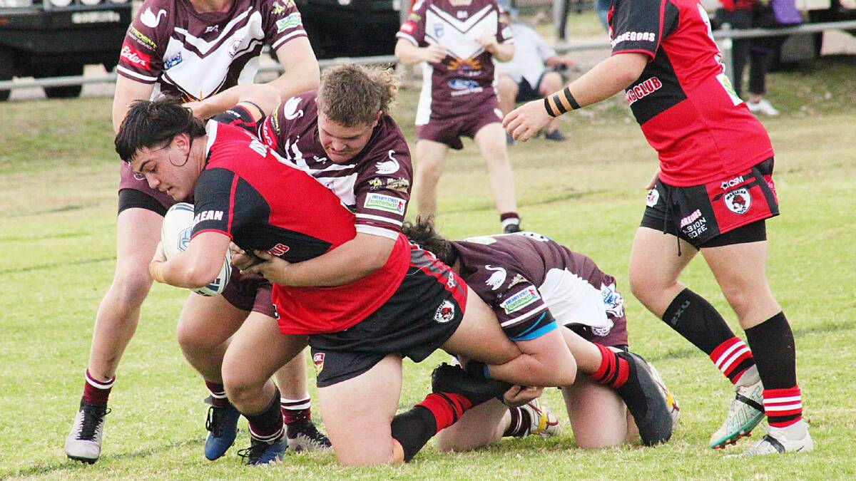 The under 18s notched up a win against Inverell. Picture by Jana Romer