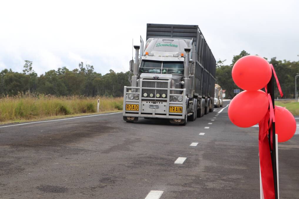 OFFICIALLY OPEN: A new heavy vehicle bypass is driving increased safety and productivity in Warialda. Photo: Mark Coulton, Facebook