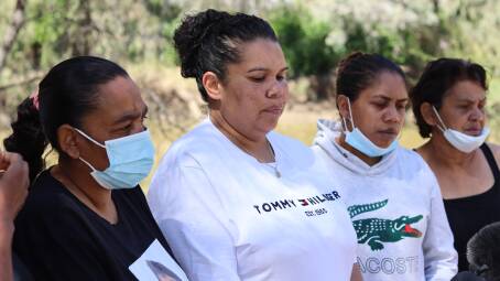 FACE OF THE FAMILY: Gordon Copeland's 'Aunty' Lesley Fernando (second from left) has given evidence at the inquest about to wrap-up in Moree. Photo: File, Jacinta Dickins