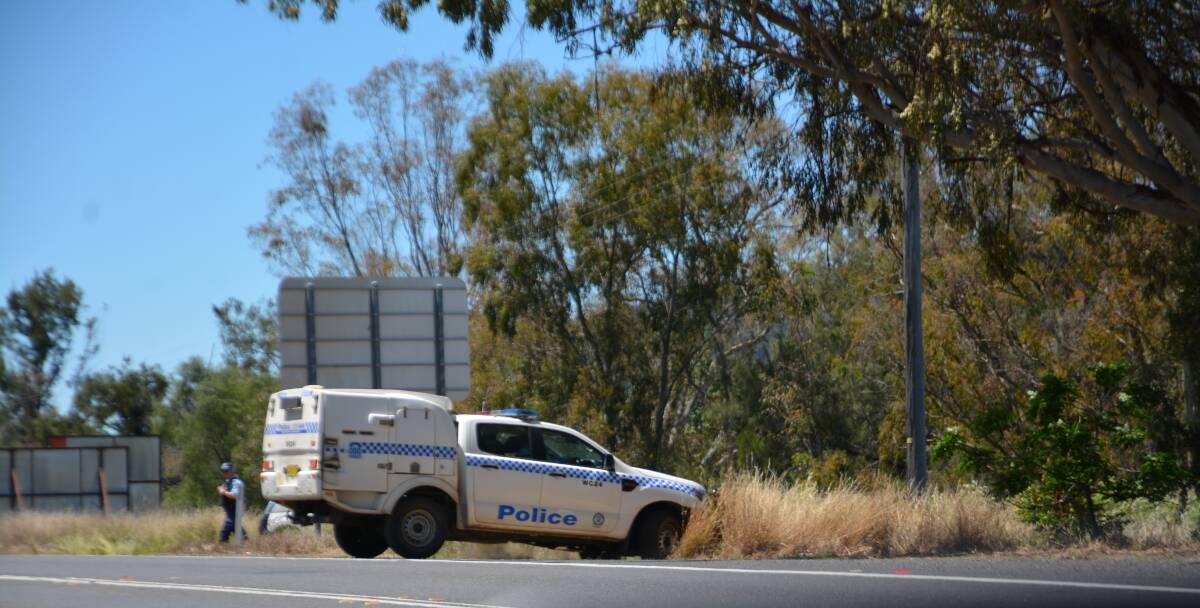 BODY FOUND: Human remains have been found on the bank of the Cockburn River near Tamworth. Photo: Cody Tsaousis
