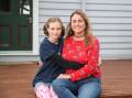 Beneficial: Simone Favelle and her daughter Yani, 14, at the home they rent but vacate three weeks a year when the landlord returns to holiday at the property as part of a mutual agreement. Picture: Morgan Hancock