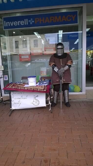 The medieval knight of Byron Street