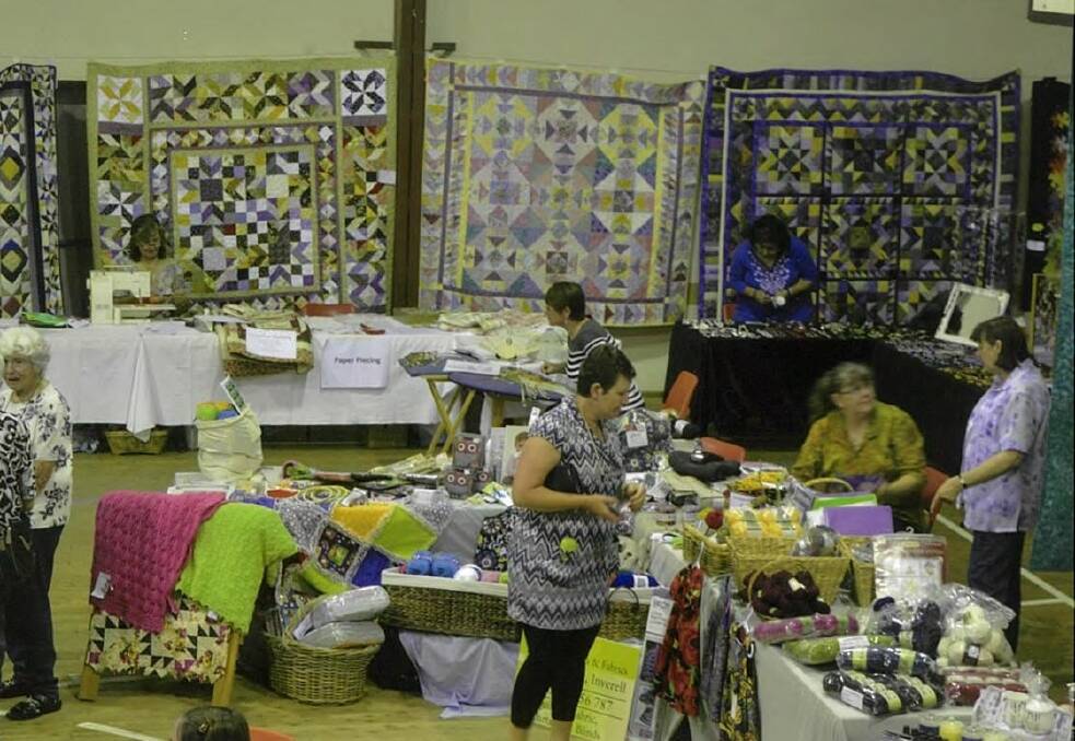 Delungra Quilt and Craft Exhibition with a Great Granny theme