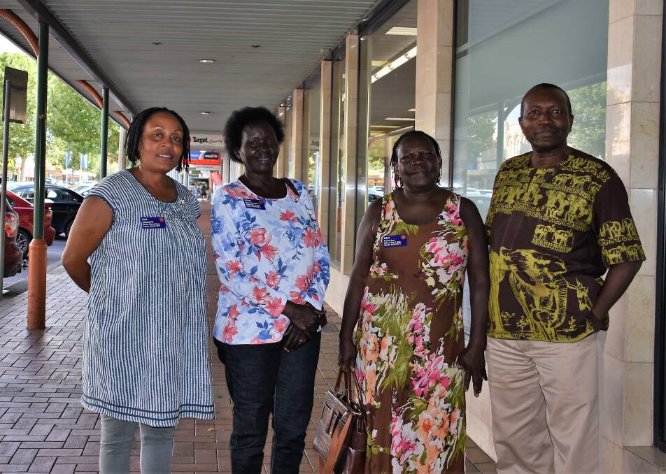 Joan, Eunice, Mary and Peter brought their cheer and optimism to our offices this week. 