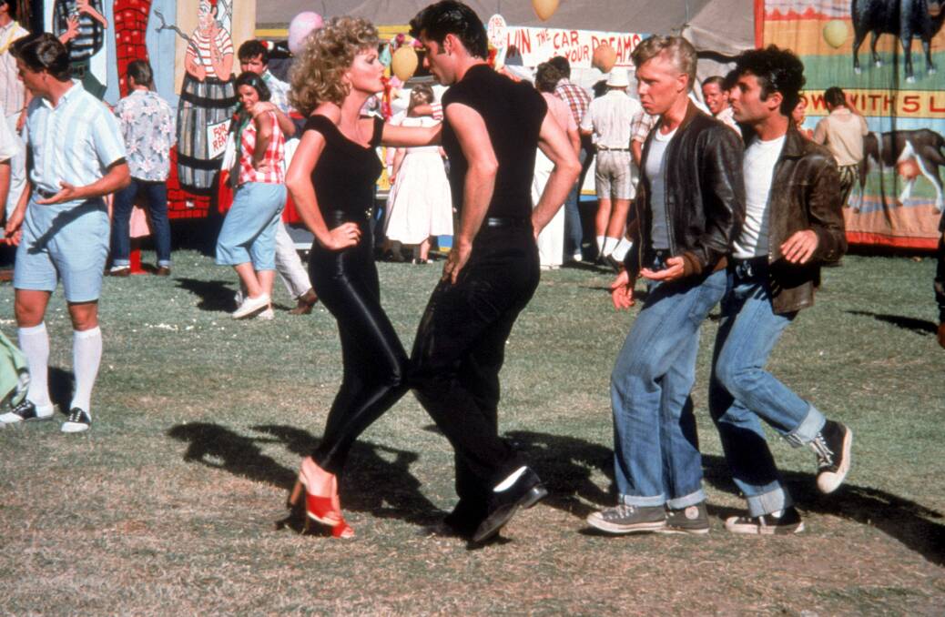 ICONIC: Olivia Newton-John and John Travolta in a scene from the movie Grease released in 1978.