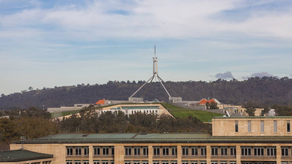 Parliament House has been rocked by the rape allegations. Picture: Jamila Toderas
