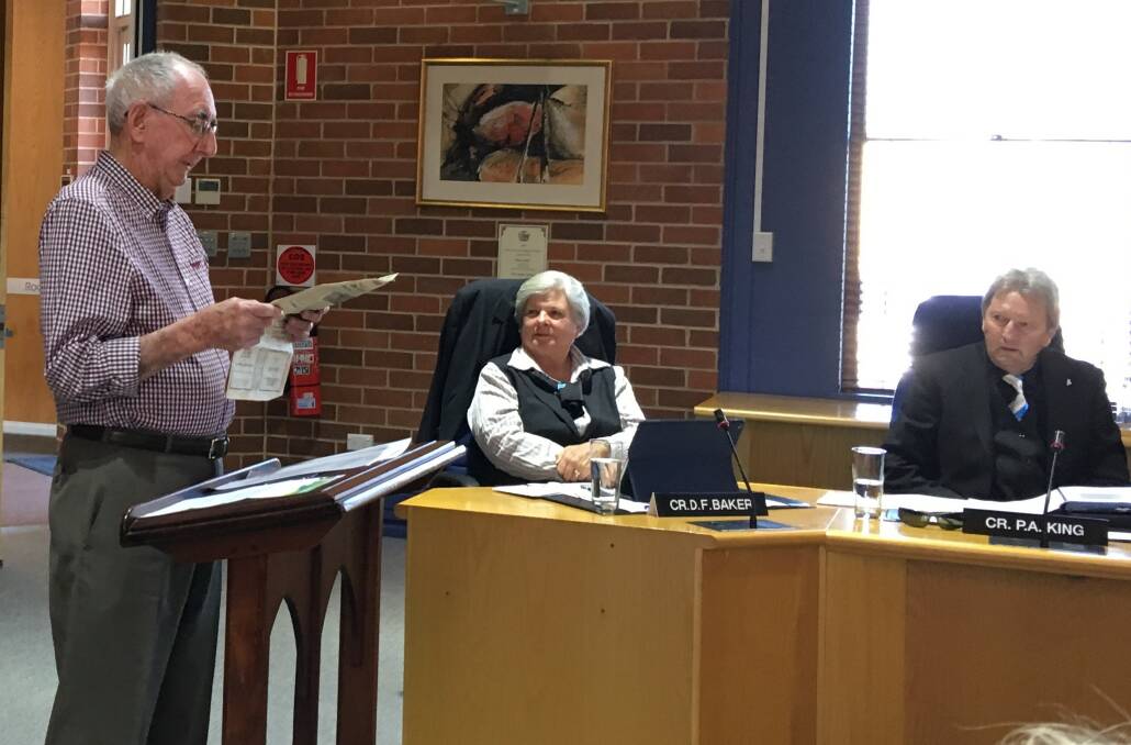 Bob Bensley showed the 1977 article to local councillors last year in a quiet protest against the lengthy wait to improve the town's health facilities.