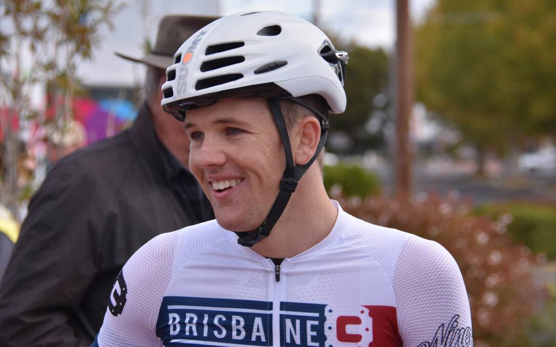 Beaming: Ryan Thomas was pleased with his fifth place result. Last year he was 13th.