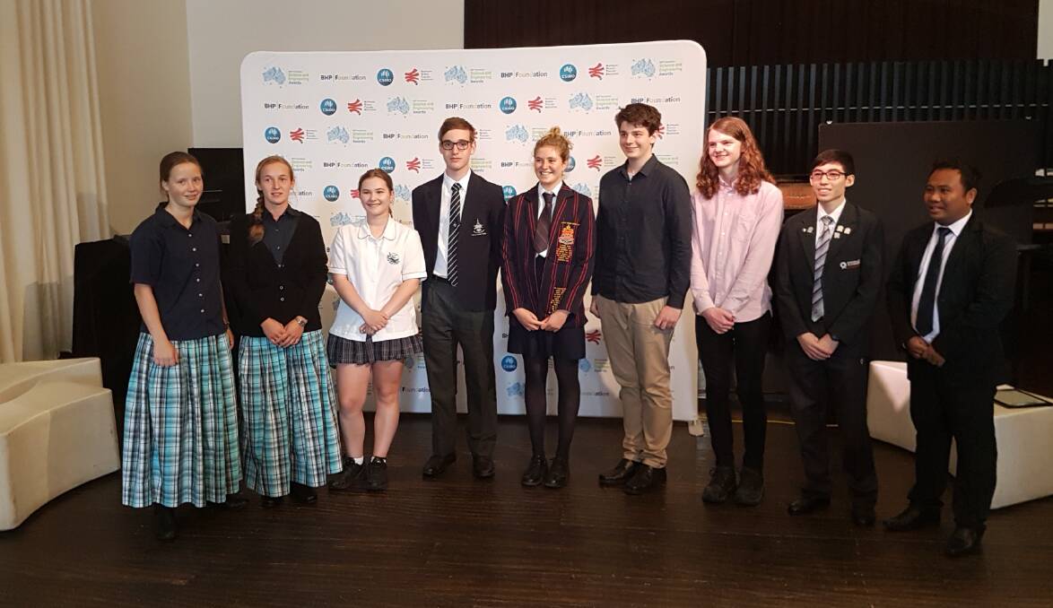 Danthonia pair awarded second in national science competition