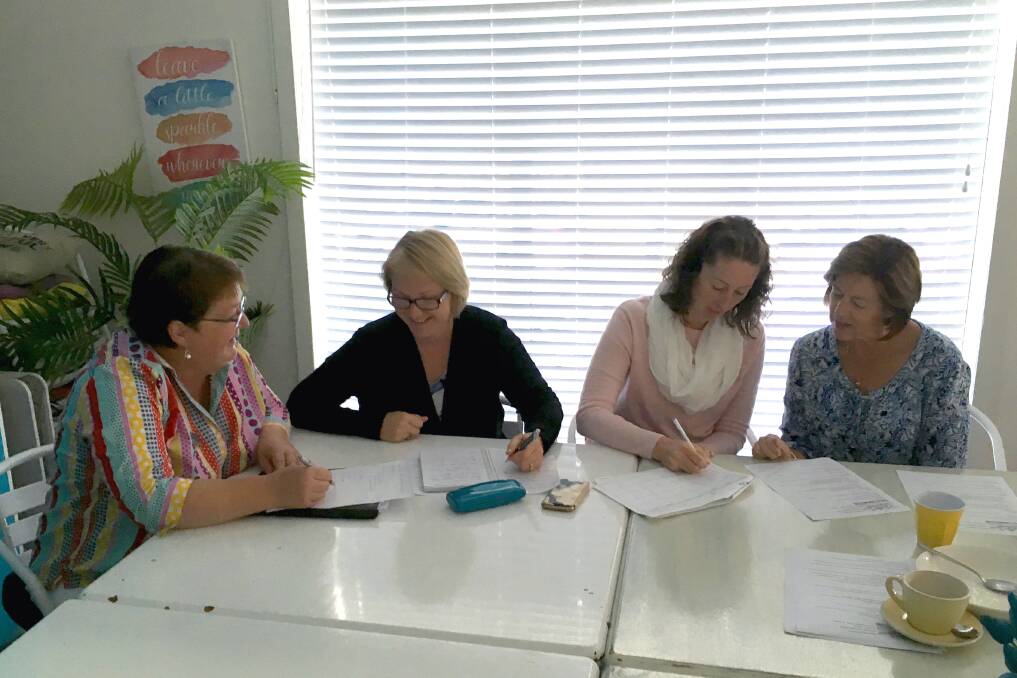 Inverell Sunrise CWA's Boys Matter Too committee have been hard at work planning the event. Jane Hunter, Kristy McLoughlin, Jennette Tucker and Heather Williams. 