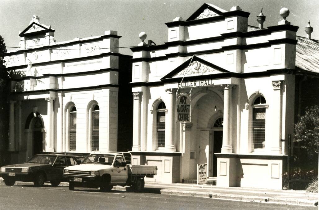Eventually Butler Hall and the School of Arts building would be linked to create the much bigger Inverell Art Gallery we have today. 