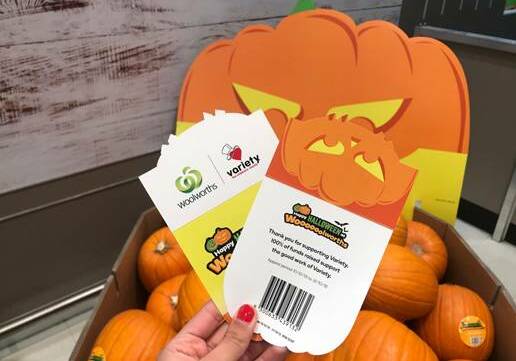 Woolworths Inverell celebrates Halloween with fundraising for Variety