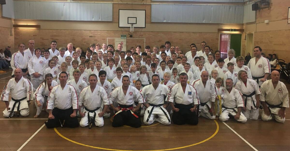 Over 100 students received their gradings on the weekend. 