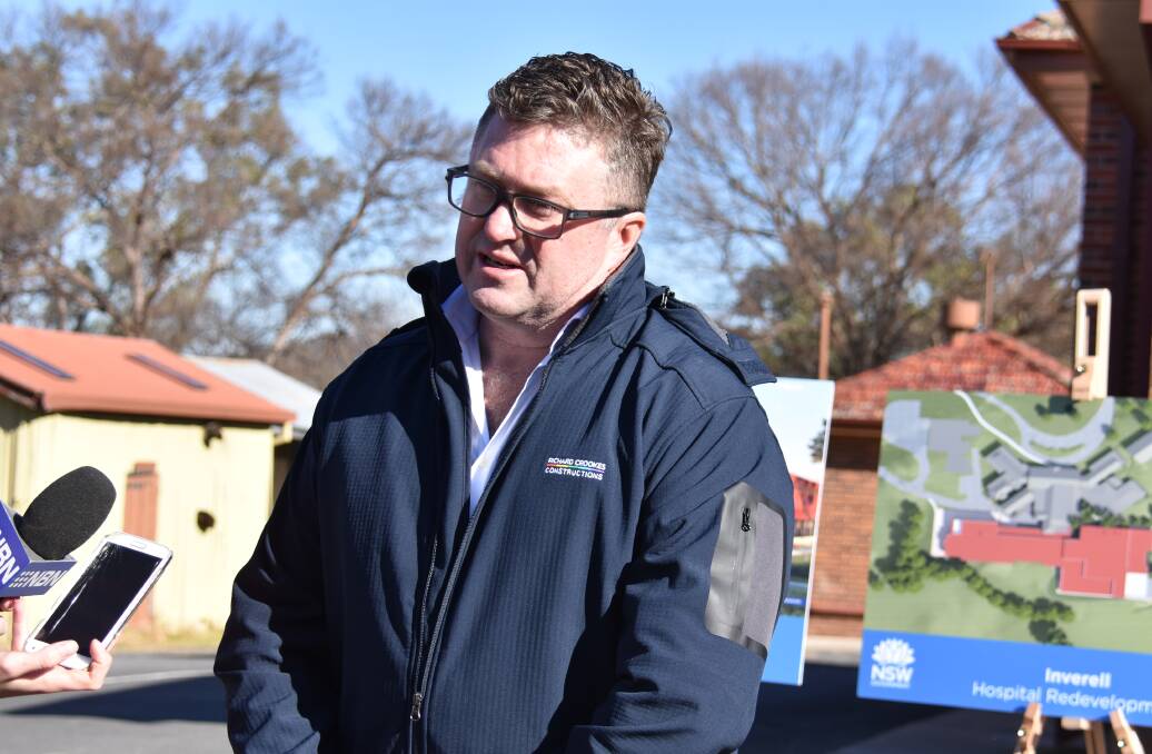 Richard Crookes Constructions general manager for Hunter and New England Luke Gerathy spoke about the company's plans for the first six months of construction. 