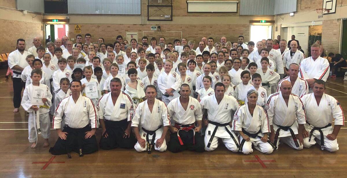 Jin Ryu Kan Martial Arts' regional gradings at Macintyre High School saw over 130 martial artists reach a new rank.