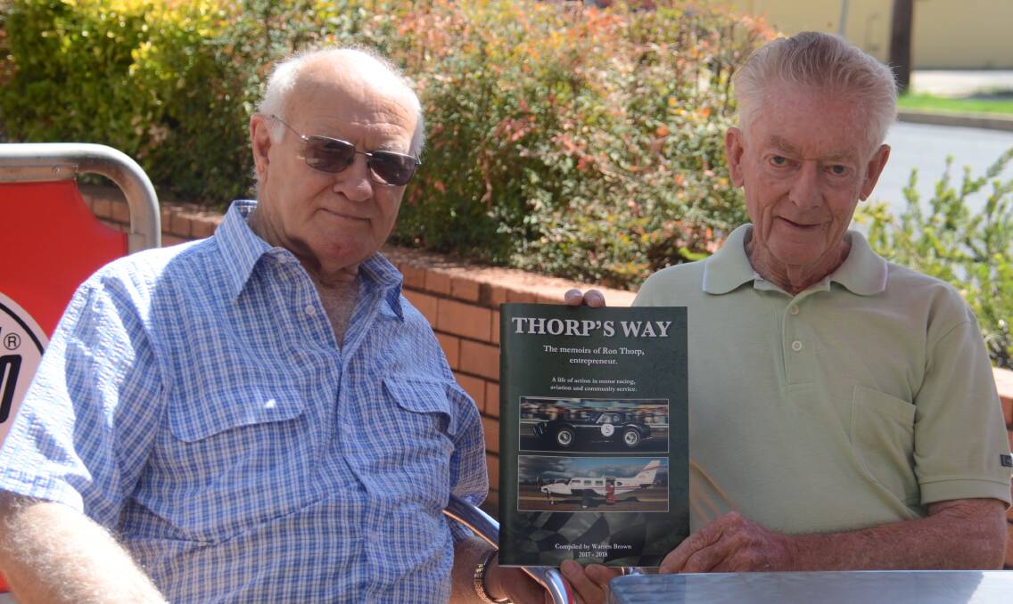 Warren Brown took on a two year labour of love, telling Ron Thorp's life story.