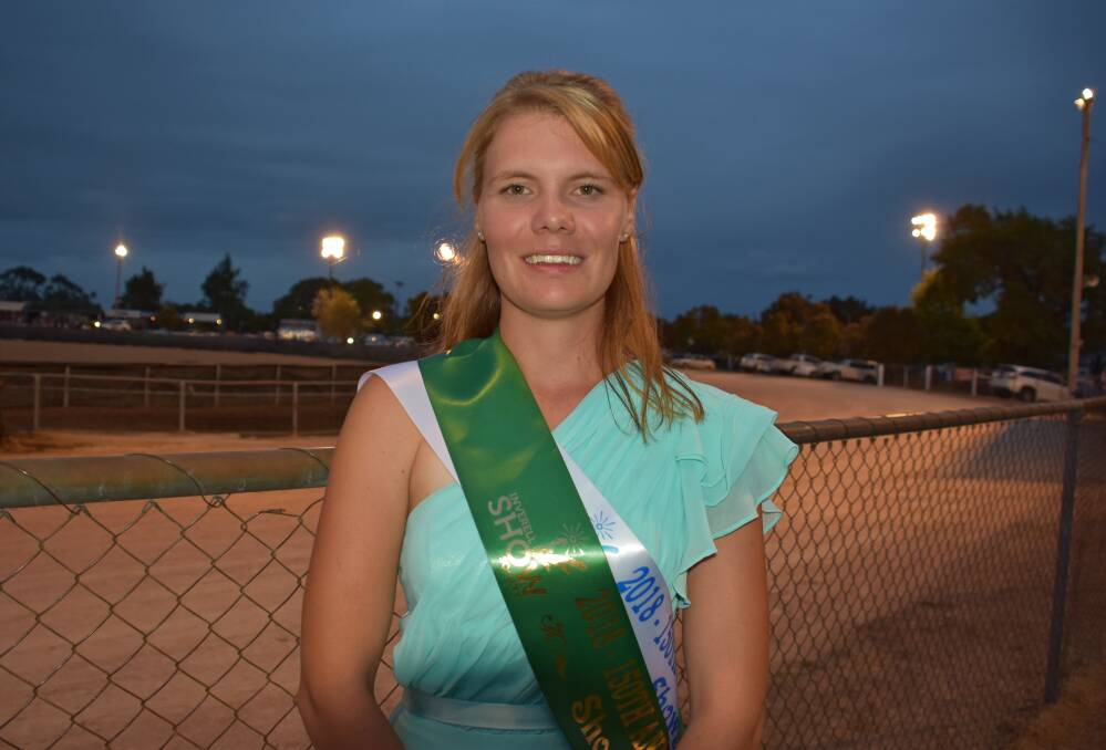 Showgirl runner-up Laura King was thrilled. 