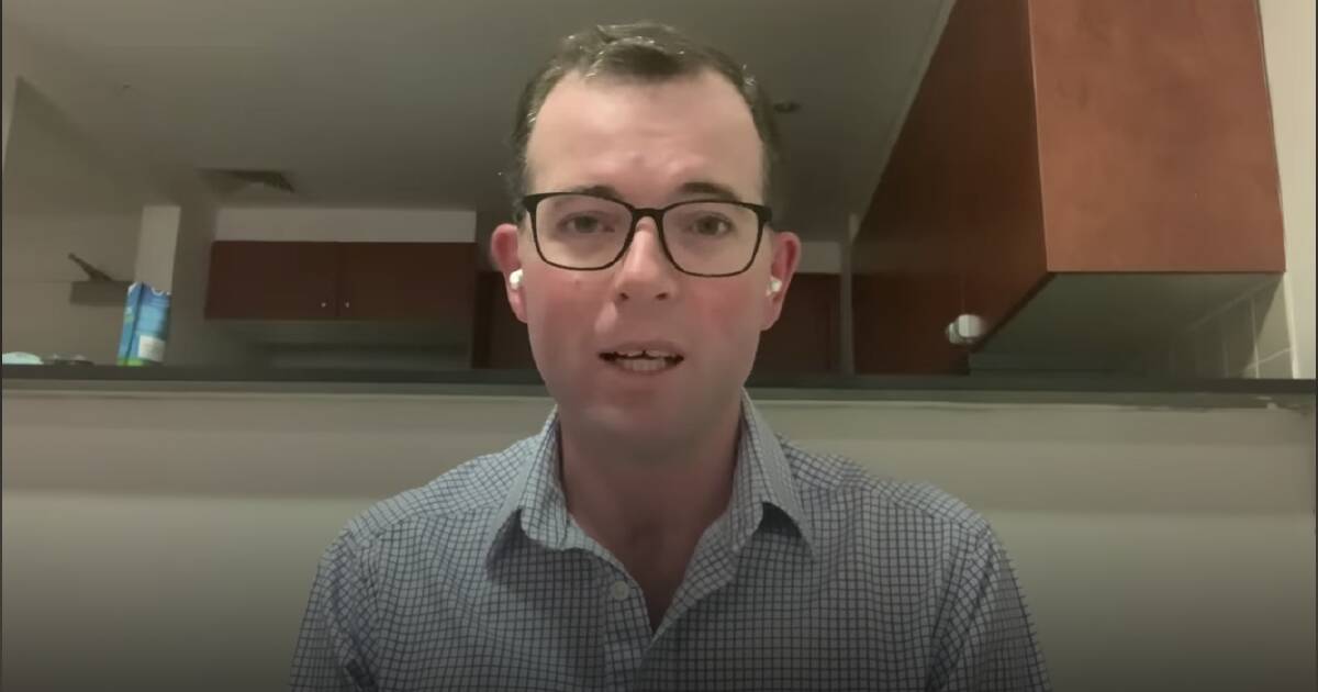 ISOLATION EXTENDED: Northern Tablelands MP Adam Marshall will remain in a Sydney hotel room for a further five days. Photo: Facebook