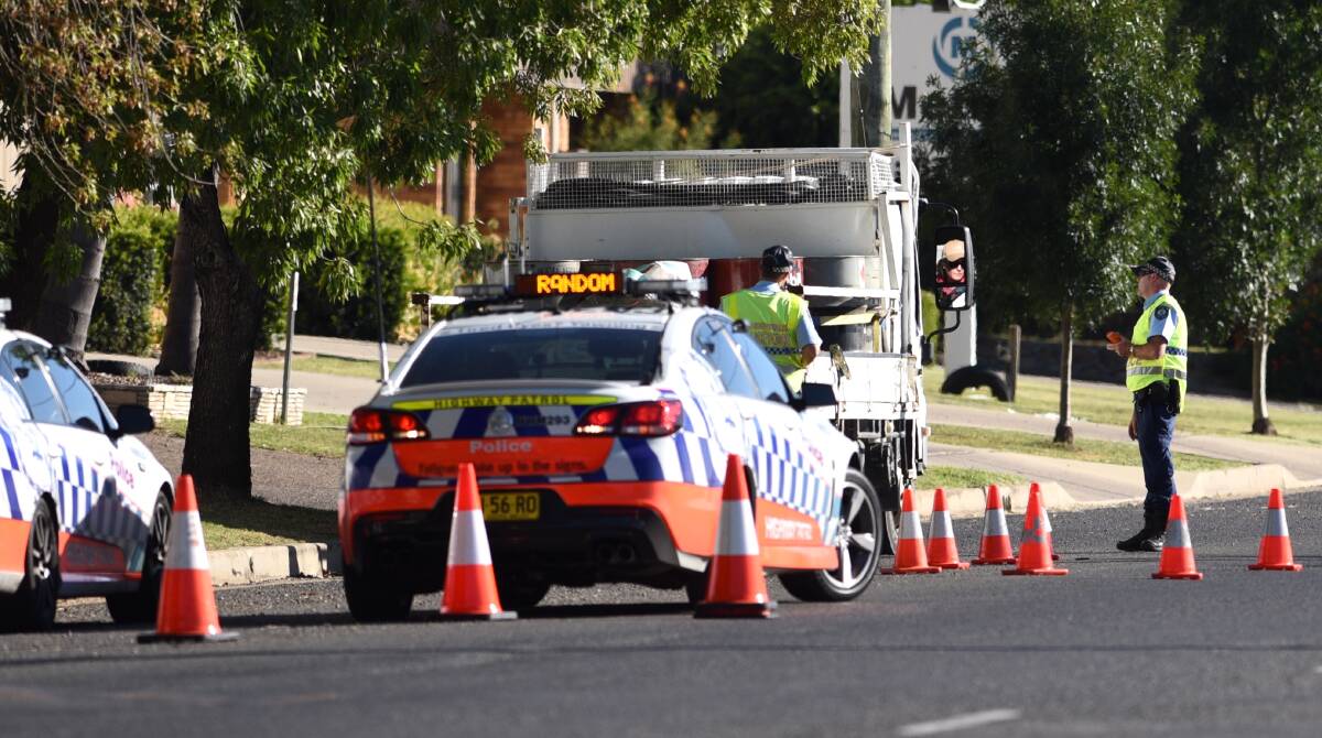 DOUBLE DEMERITS: Oxley Police District officers will be out on the roads in force this long weekend. Photo: Gareth Gardner