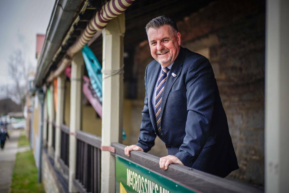CONTEST FOR COUNCIL: Uralla Shire Council mayor Michael Pearce said the town is yet to decide which joint organisation it will become a member of. Photo: Matt Bedford.
