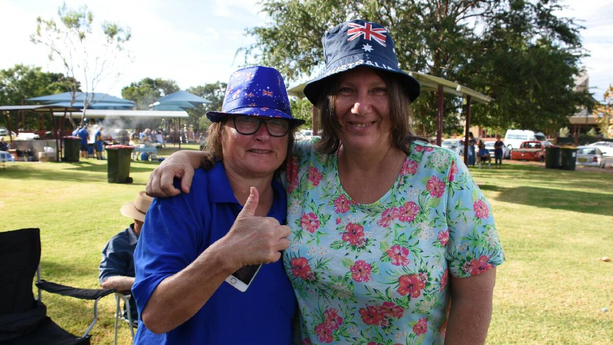 Shirley Godwin and Michelle Pickford visited Inverell from Sydney last year.