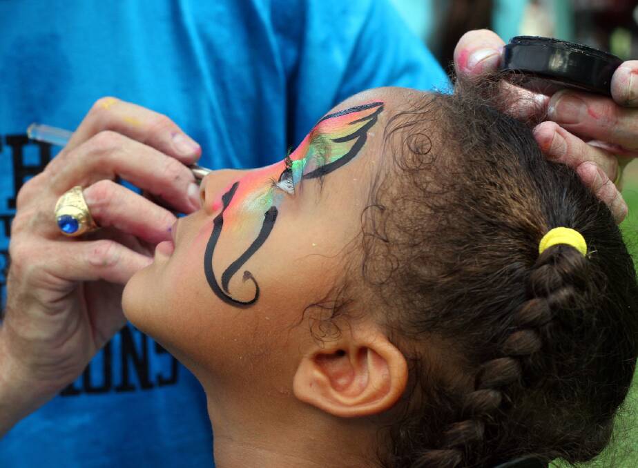 Face painting will be one of the offered choices of activities. Photo by Margan Zajdowicz, Freeimages.com. 
