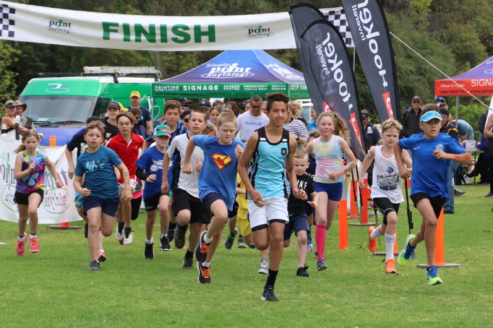 Ready, set, go: Runners of all ages will line the starting area on Sunday for the 10th annual Sapphire City River Run in Inverell. Photo: Supplied.