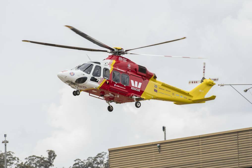 The Westpac Rescue Helicopter Service were kept busy on Sunday.