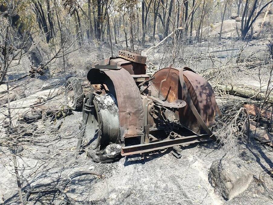 Time to rebuild: The fire ripped through more than 23,400 hectares of land destroying 14 houses, 44 outbuildings and hundreds of kilometres of property fences in February. Photo by Alwyn Miller.