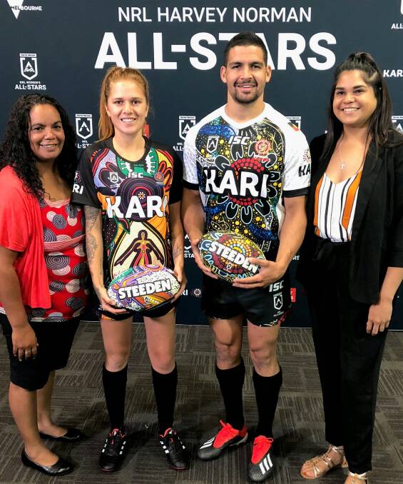 Artists design chosen to feature on Indigenous All Stars jersey