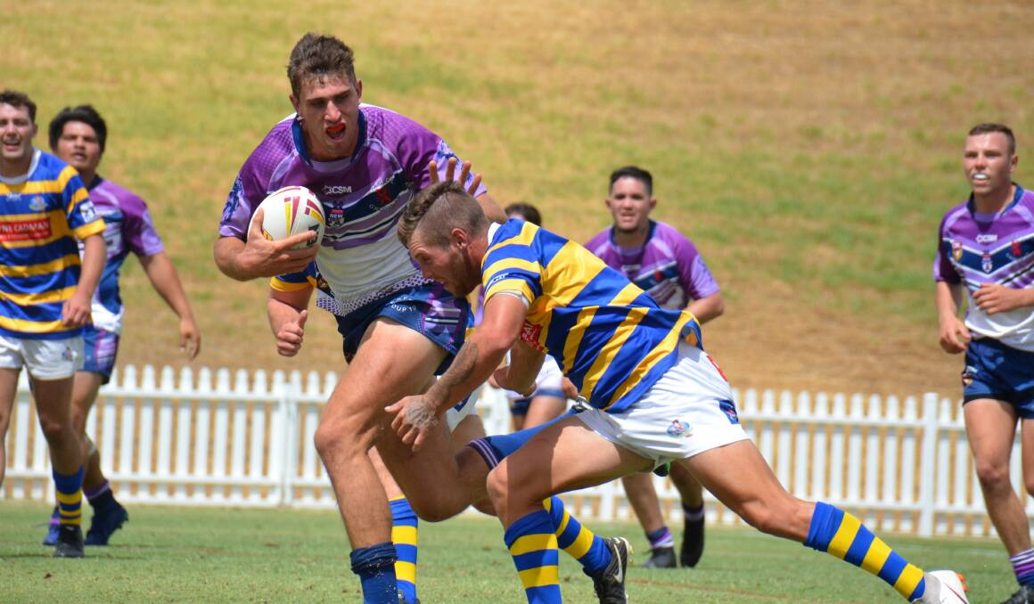 Inverell rugby league talent James Ballinger snagged a spot in the Group 19 Greater Northern Tigers side after a successful weekend. Photo contributed by Ellen Dunger.