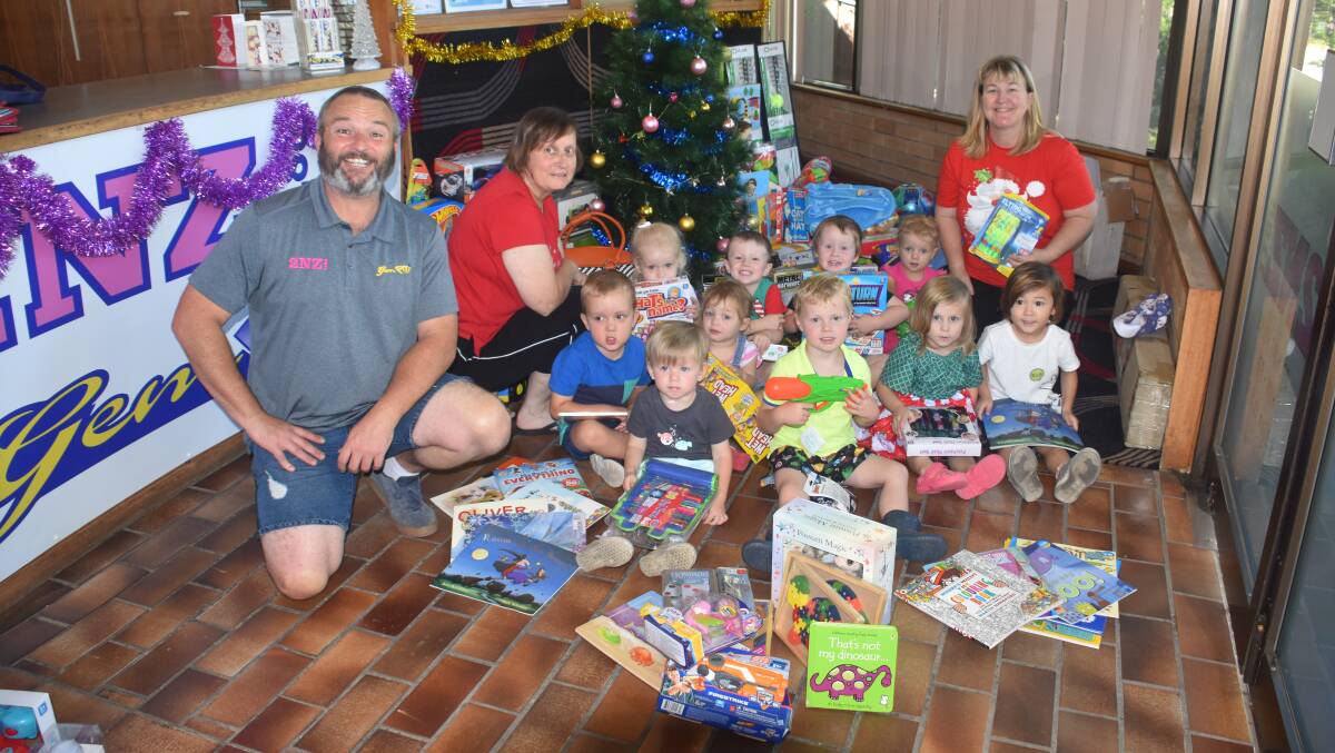 Toys and books distributed to local families in need this Christmas