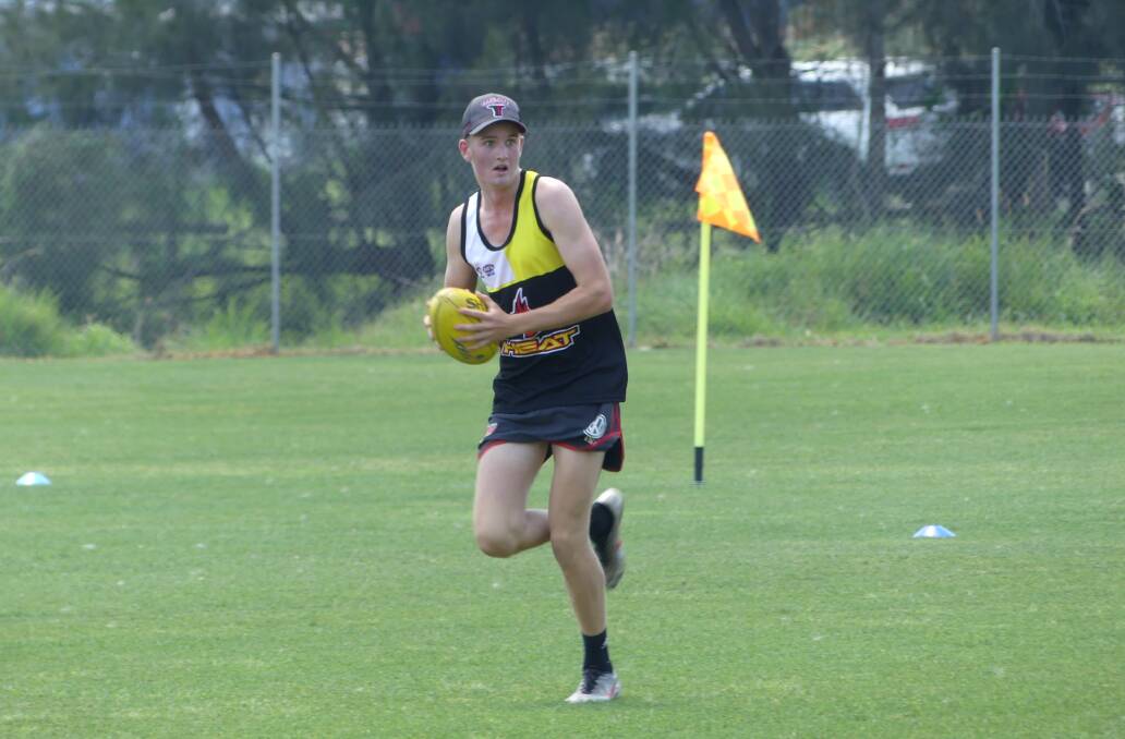 BIG TEST: Lachie Martin is part of the Northern Heat squad that will face the Surfers Paradise/Southport Colts on Saturday. Photo: supplied.