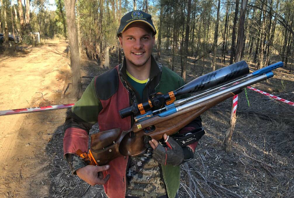 TOP SHOOTER: JP De Jager will represent Australia at the World Field Target Federation World Championships in England in August.
