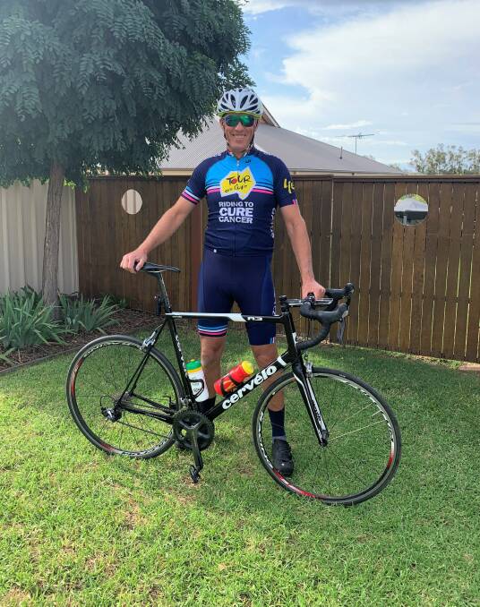 Michael Jorgensen will participate in this year's Tour de Cure to help raise awareness and funds for cancer research. Photo: supplied.