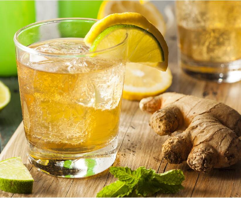 How to make non-alcoholic ginger beer at home. Picture: Shutterstock.