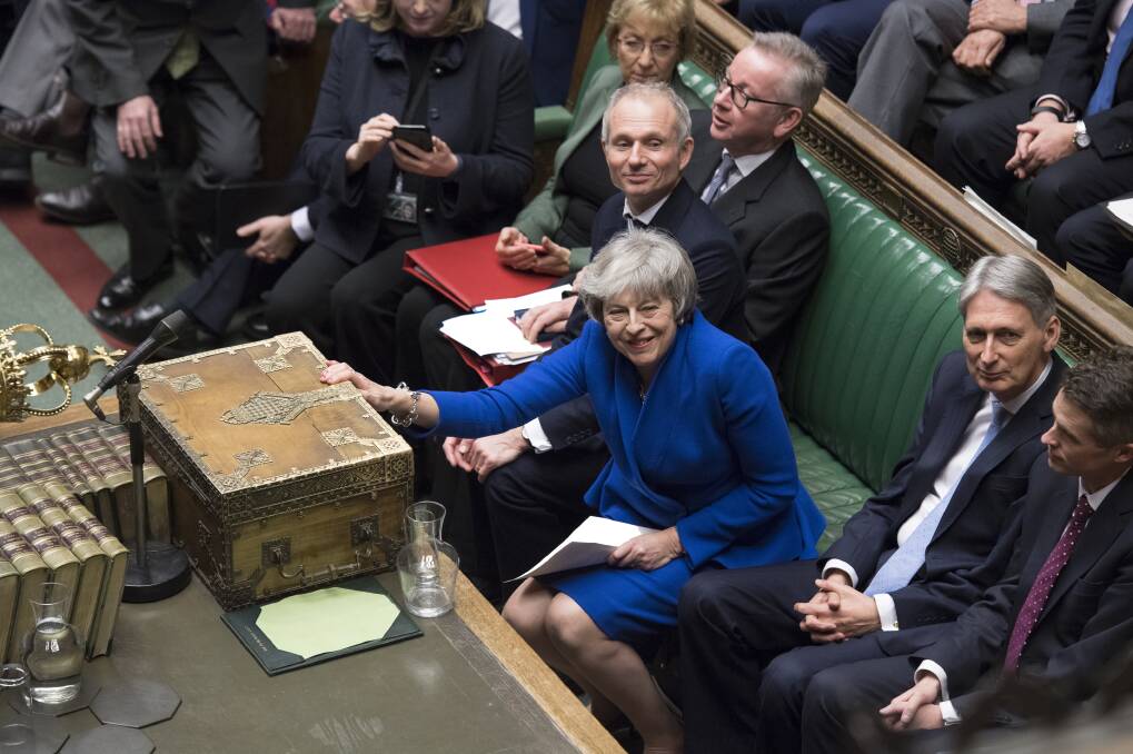Now what?: Britain's Prime Minister Theresa May reacts after she won a no-confidence vote against her government in the House of Commons on Wednesday. She must now find another way to address the Brexit debacle after the dramatic failure of the government Brexit vote this week. Picture: Jessica Taylor