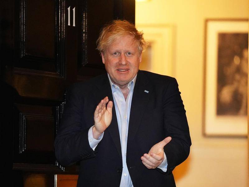 UK PM Boris Johnson had tweeted earlier in the day that he was 