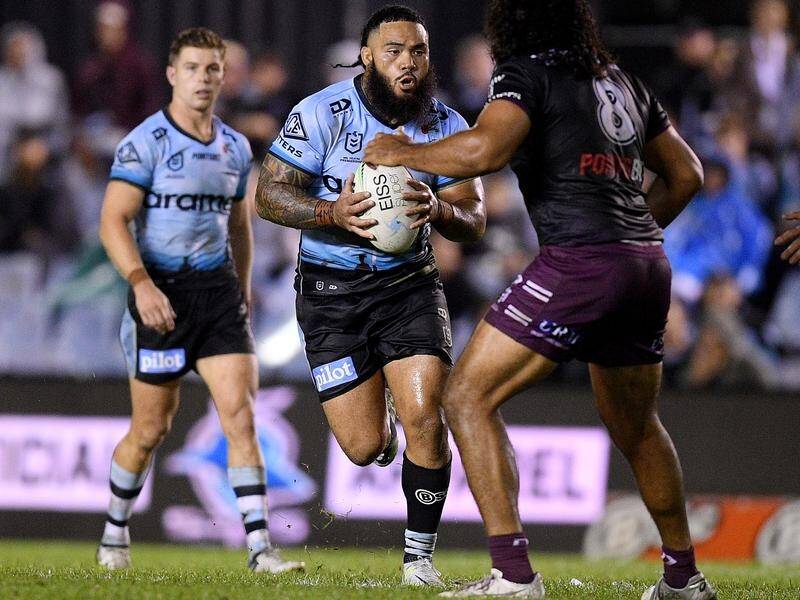 Cronulla's Siosifa Talakai has put his name firmly in the Origin frame after starring against Manly.