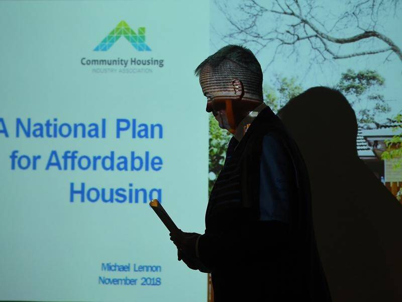 Bill Shorten, seen in November, again talking up housing affordability.