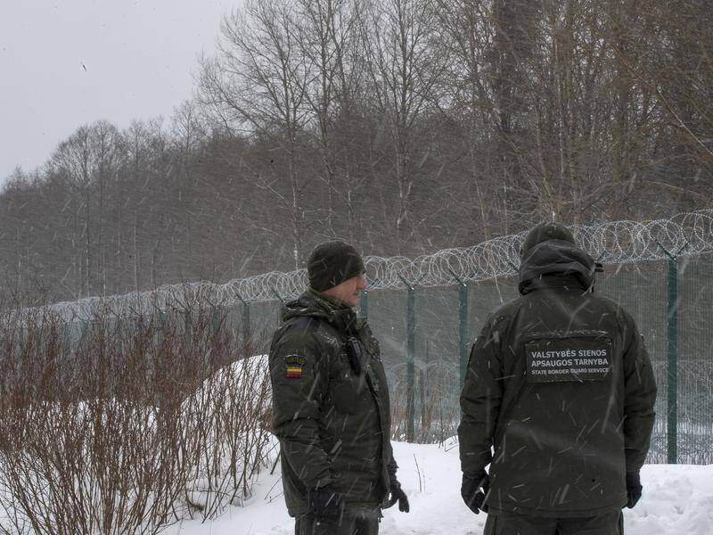 Lithuania plans to install surveillance cameras along the entire length of its border with Belarus.