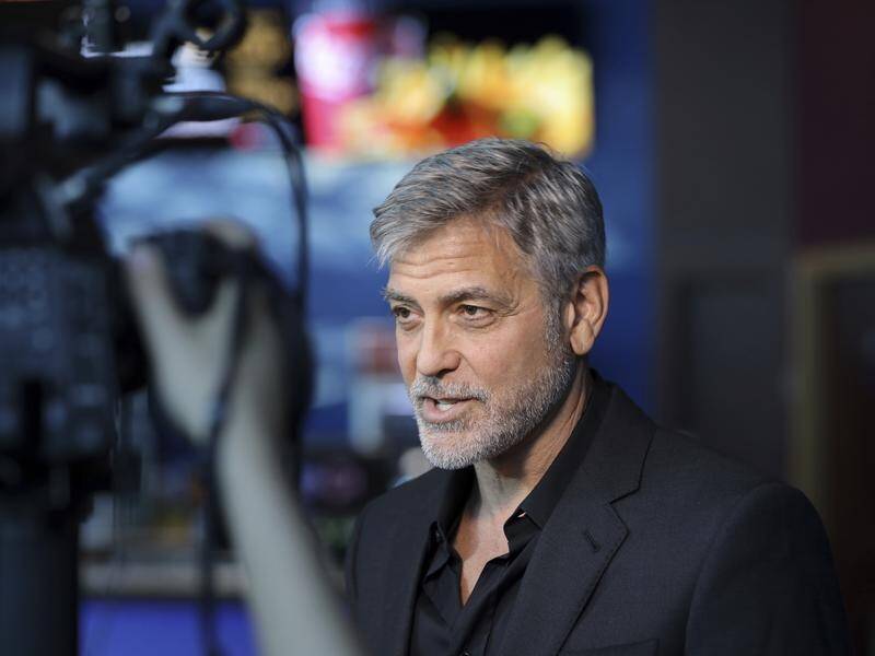Actor George Clooney is among celebrities voicing anger over the death of George Floyd.
