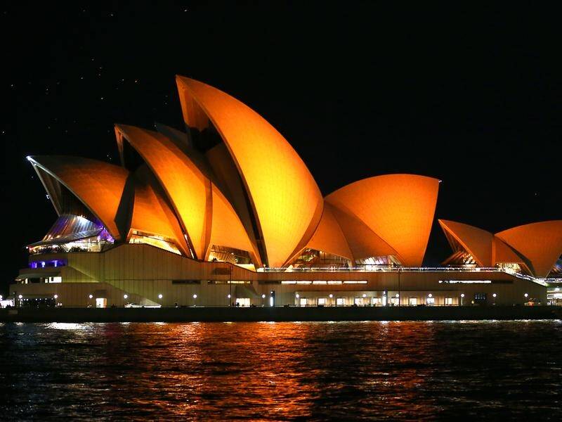 The Opera House will be lit up in orange from 6:30pm on Wednesday in honour of SES volunteers.