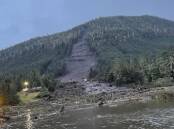 Five people have been killed in a landslide near Wrangell, in southeastern Alaska. (AP PHOTO)