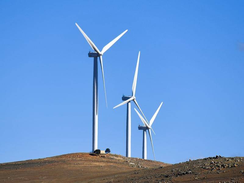 Federal funding will help connect Queensland wind projects to the national electricity grid. (Mick Tsikas/AAP PHOTOS)