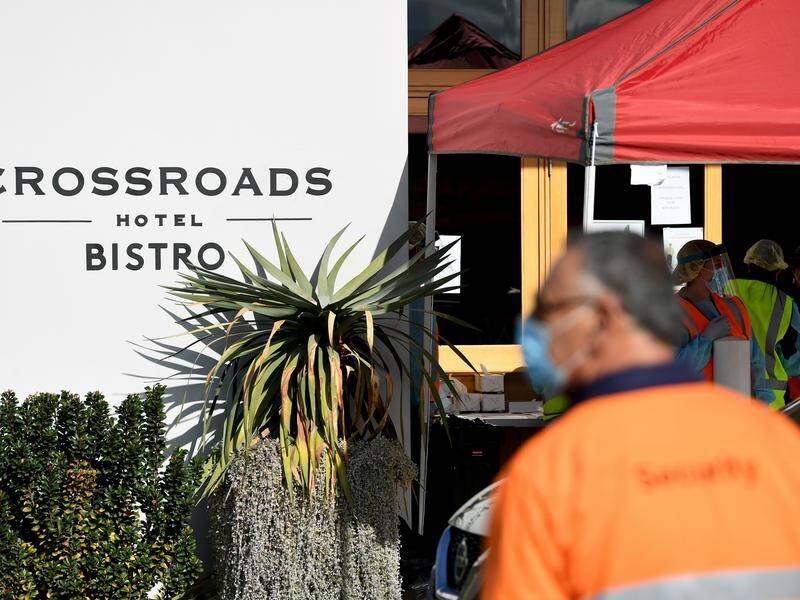 Thousands of people who visited the Crossroads Hotel have been told to get tested and self-isolate.