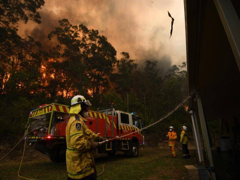 Of the more than 100 fires currently burning in NSW, nine are at Emergency Warning level.