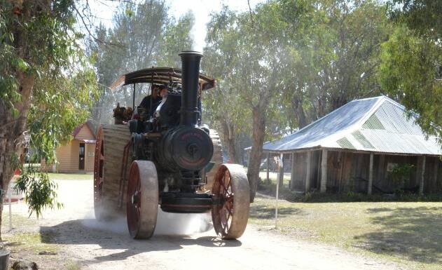 A large collection of machinery were on display at the Pioneer Village on the weekend.