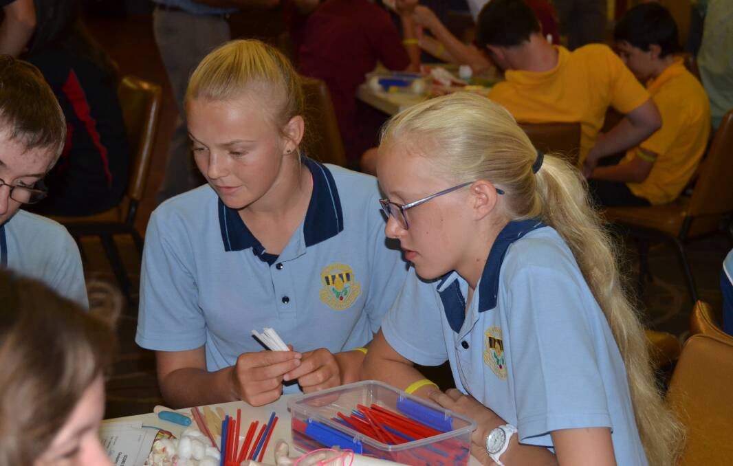 Students from nine schools participated in the challenge at the Inverell RSM Club.